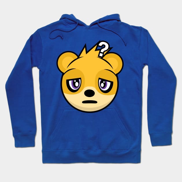 Confused Yellow Bear Cockburn Hoodie by MOULE